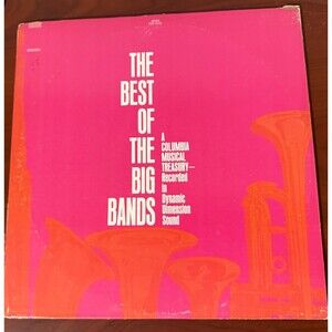 Various Artists The Best Of The Big Bands Columbia 5194 Vinyl Record LP P2M 5193